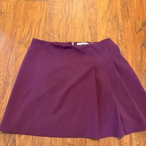 Alice + Olivia Deep Purple Mini Skirt